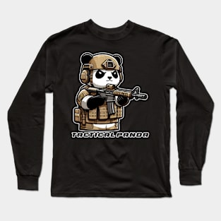 Tactical Panda Long Sleeve T-Shirt